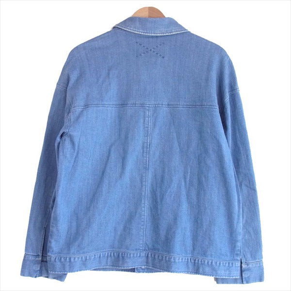 SUPERTHANKS スーパーサンクス メンズ 無地 デニム ジャケット インディゴブルー系 インディゴブルー系 M【中古】