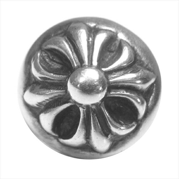 CHROME HEARTS クロムハーツ（原本無） SILVER 925 クロスボール モチーフ スタッド 片耳 ピアス シルバー【中古】