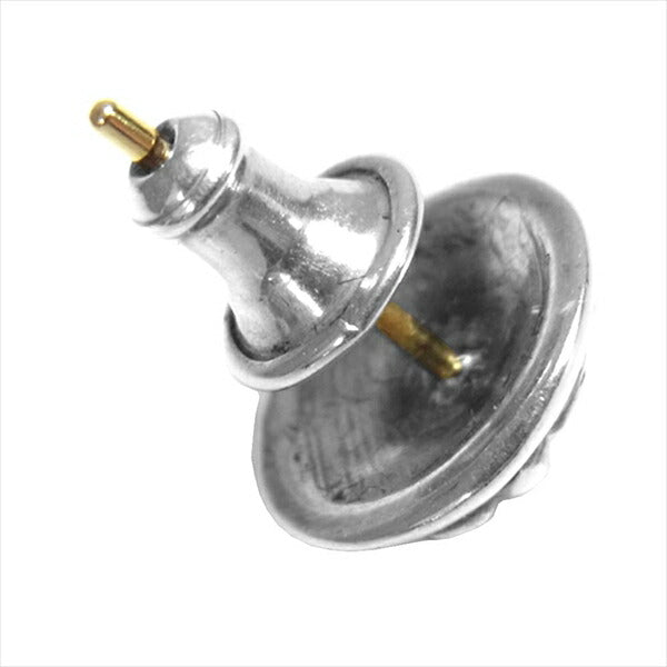 CHROME HEARTS クロムハーツ（原本無） SILVER 925 クロスボール モチーフ スタッド 片耳 ピアス シルバー【中古】