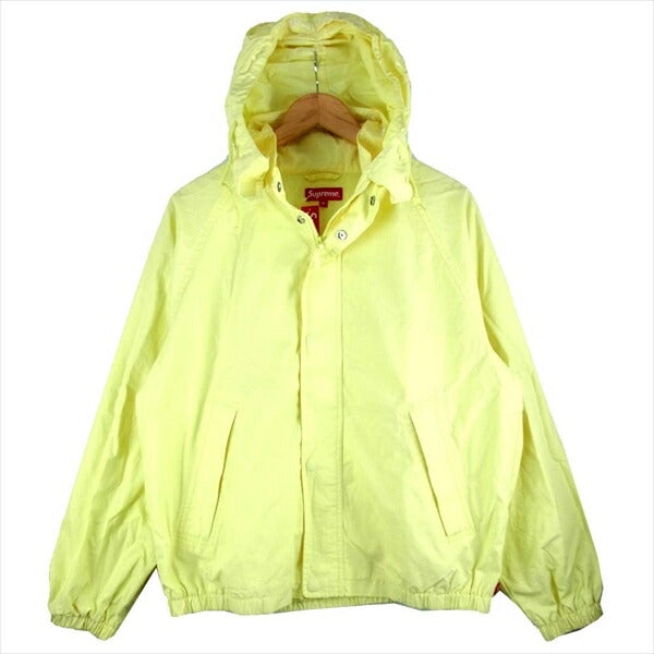 Supreme シュプリーム 20SS Raglan Court Jacket ラグラン コート ジャケット パーカー イエロー系 M【極上美品】【中古】