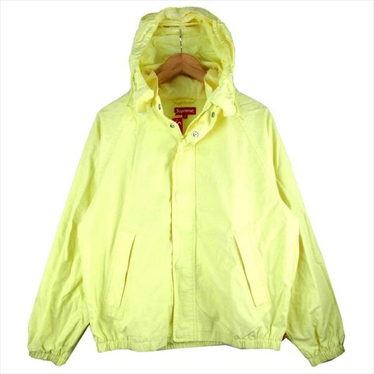 Supreme シュプリーム 20SS Raglan Court Jacket ラグラン コート ジャケット パーカー イエロー系 M【極上美品】【中古】