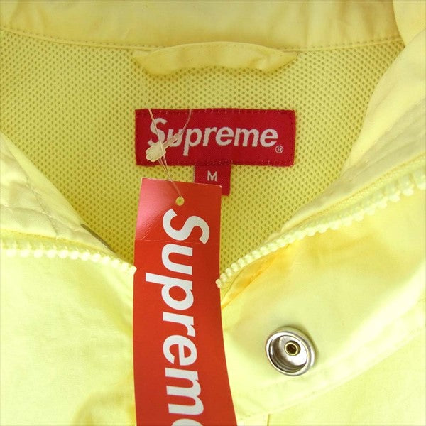 Supreme シュプリーム 20SS Raglan Court Jacket ラグラン コート ジャケット パーカー イエロー系 M【極上美品】【中古】