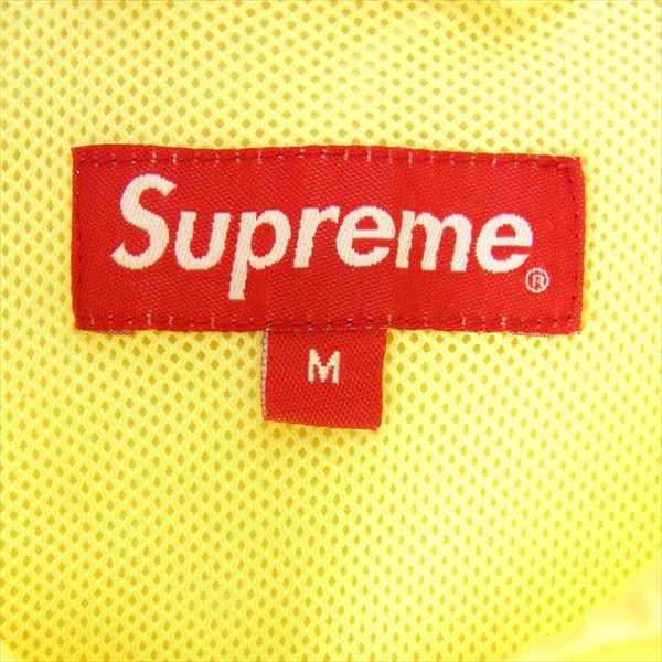 Supreme シュプリーム 20SS Raglan Court Jacket ラグラン コート ジャケット パーカー イエロー系 M【極上美品】【中古】