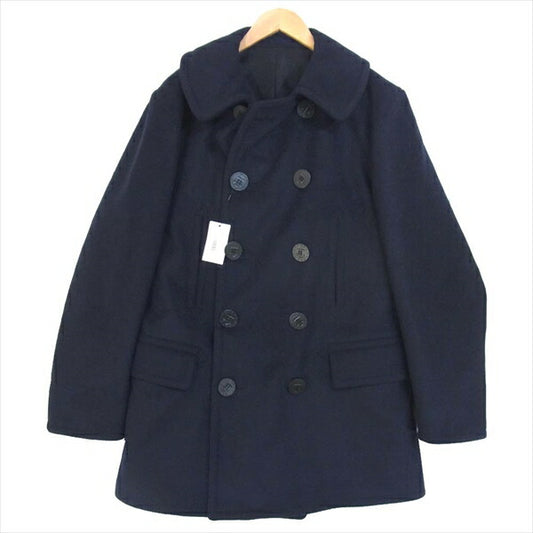 アナトミカ 19AW 530-522-04 PEA COAT USN アメリカ 海軍 1920s 1930s 13 スター Pコート ネイビー系 44【新古品】【未使用】【中古】