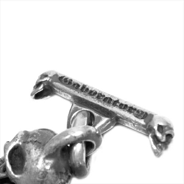 GABOR ガボール ギャランティ付属 ALL SKULL LINK BRACELET オール 7スカル リンク  ブレスレット シルバー 全長21cm程度【中古】