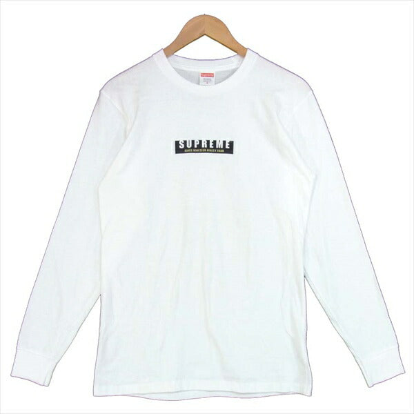 Supreme シュプリーム 18AW 1994 LS Tee since nineteen ninety four 長袖Ｔシャツ USA製 Tシャツ ホワイト系  ホワイト系 S【中古】