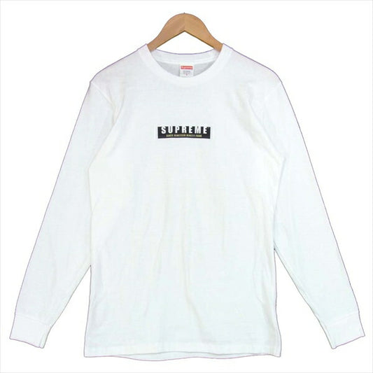 Supreme シュプリーム 18AW 1994 LS Tee since nineteen ninety four 長袖Ｔシャツ USA製 Tシャツ ホワイト系  ホワイト系 S【中古】