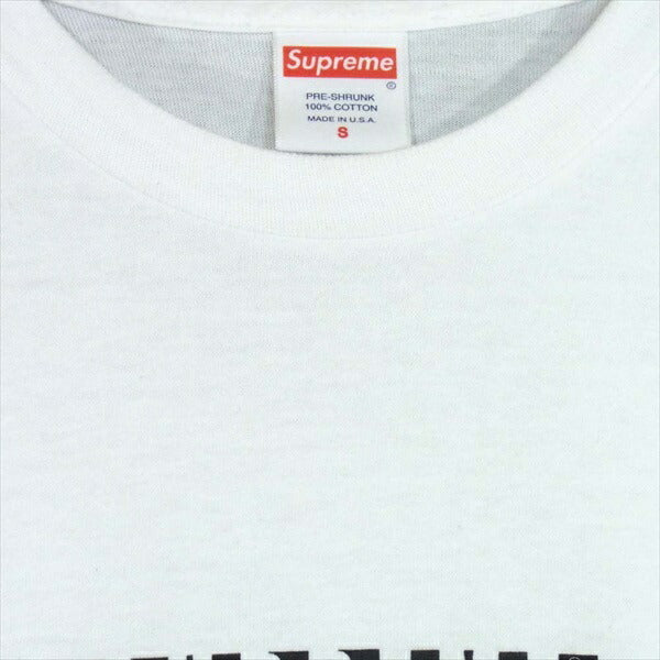 Supreme シュプリーム 18AW 1994 LS Tee since nineteen ninety four 長袖Ｔシャツ USA製 Tシャツ ホワイト系  ホワイト系 S【中古】