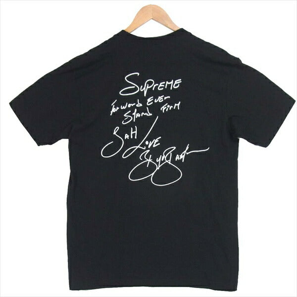 Supreme シュプリーム 19SS Buju Banton Tee ブジュバントン フォトTシャツ USA製 Tシャツ ブラック系 M【美品】【中古】