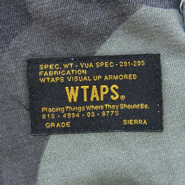 WTAPS ダブルタップス 16SS EX32 161GWDT-PTM07 CARGO TROUSERS CAMO カモ柄 カーゴ カーゴパンツ カーキ(オリーブグリーン)系 1【中古】