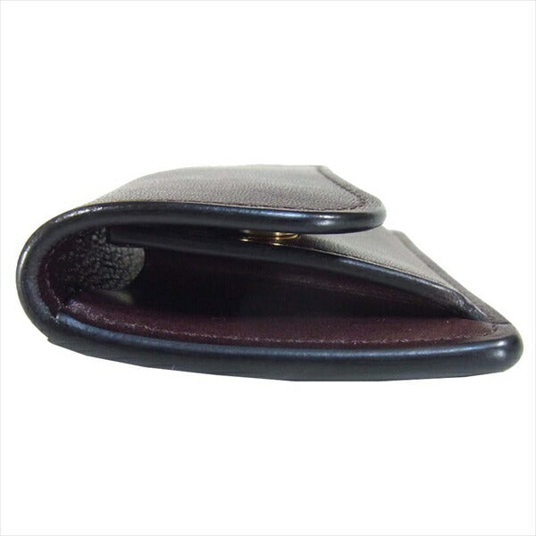 WILDSWANS ワイルドスワンズ TONGUE タング 牛革 小銭入れ ミニウォレット コインケース ダークブラウン系  ダークブラウン系【美品】【中古】