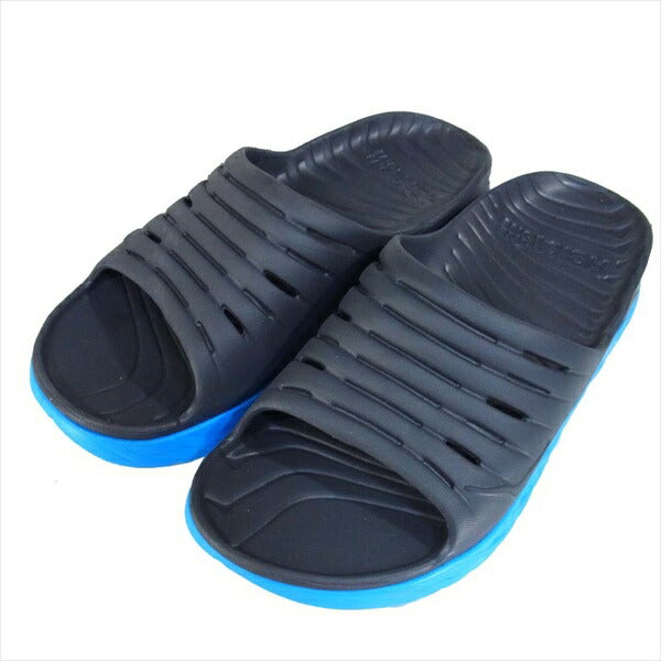 HOKA ONE ONE ホカ オネオネ ORA RECOVERY SLIDE オラ リカバリー スライド サンダル EBONY/DRESDEN BLUE EBONY/DRESDEN BLUE 28cm【新古品】【未使用】【中古】