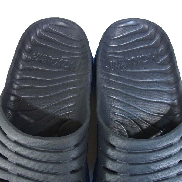 HOKA ONE ONE ホカ オネオネ ORA RECOVERY SLIDE オラ リカバリー スライド サンダル EBONY/DRESDEN BLUE EBONY/DRESDEN BLUE 28cm【新古品】【未使用】【中古】