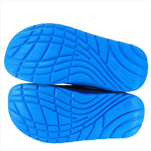 HOKA ONE ONE ホカ オネオネ ORA RECOVERY SLIDE オラ リカバリー スライド サンダル EBONY/DRESDEN BLUE EBONY/DRESDEN BLUE 28cm【新古品】【未使用】【中古】