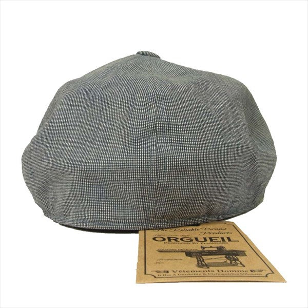 ORGUEIL オルゲイユ OR-7014 Casquette キャスケット キャップ 帽子 グレー系 グレー系 M【美品】【中古】
