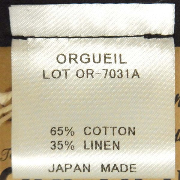 ORGUEIL オルゲイユ OR-7031A Casquette キャスケット キャップ 帽子 オフホワイト系 オフホワイト系 M【美品】【中古】