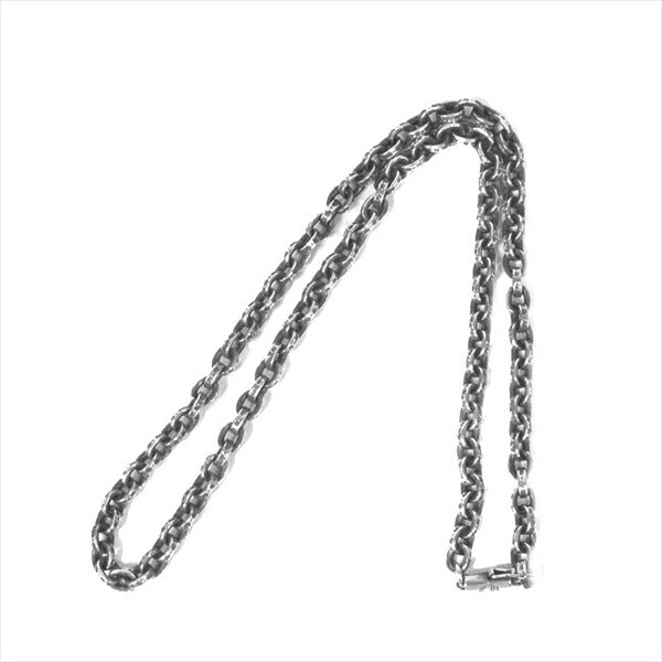 CHROME HEARTS クロムハーツ（原本無） PAPER CHAIN 18 ペーパーチェーン 18インチ ネックレス シルバー【中古】