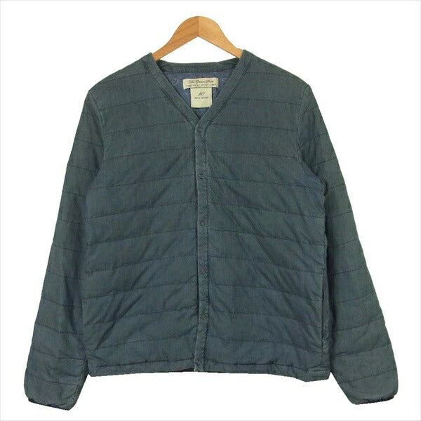 REMI RELIEF レミレリーフ 200527 ノーカラー 中国製 ダウン ジャケット インディゴブルー系 インディゴブルー系 M【中古】