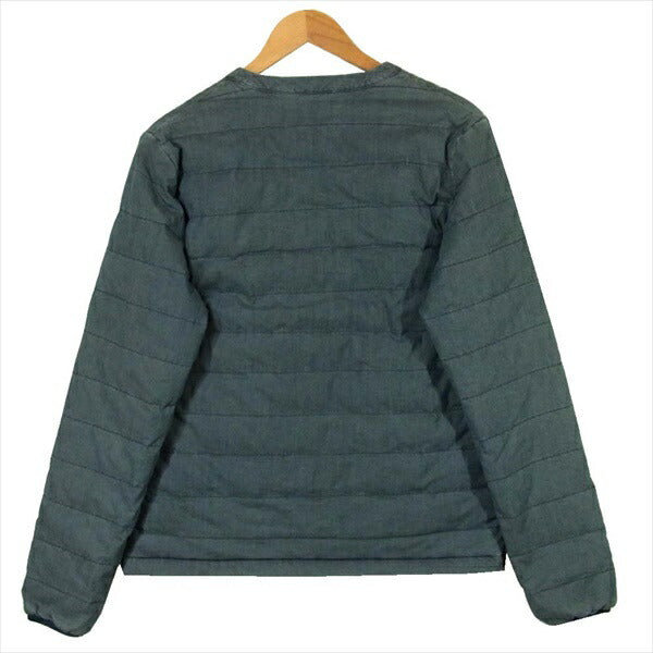 REMI RELIEF レミレリーフ 200527 ノーカラー 中国製 ダウン ジャケット インディゴブルー系 インディゴブルー系 M【中古】