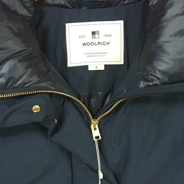 WOOLRICH ウールリッチ マウンテン コート ダウン ジャケット ネイビー系 S【新古品】【未使用】【中古】