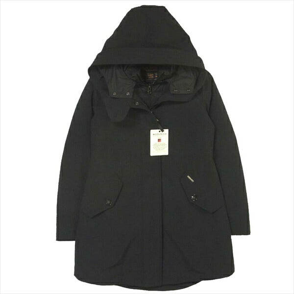 WOOLRICH ウールリッチ STRETCH ESKIMO 3WAY ダウン コート ブラック系 XS【新古品】【未使用】【中古】