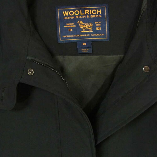 WOOLRICH ウールリッチ STRETCH ESKIMO 3WAY ダウン コート ブラック系 XS【新古品】【未使用】【中古】