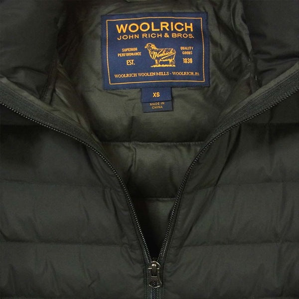 WOOLRICH ウールリッチ STRETCH ESKIMO 3WAY ダウン コート ブラック系 XS【新古品】【未使用】【中古】
