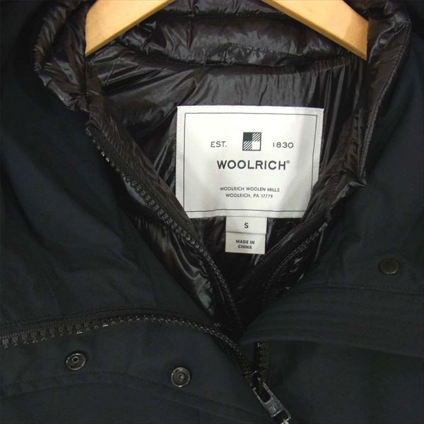 WOOLRICH ウールリッチ WWOU0200 3IN1 IRIS PARKA アイリス パーカー ダウン ジャケット 黒系 S【新古品】【未使用】【中古】