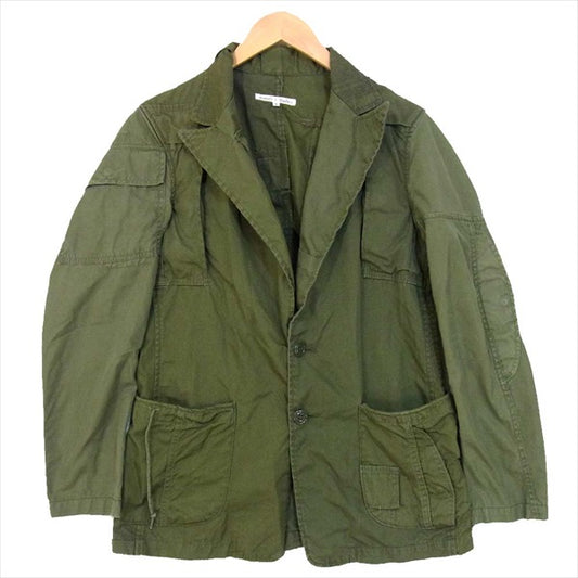 Needles ニードルス Rebuild by リビルドバイ 解体再構築 ミリタリー テーラード ミリタリージャケット カーキ(オリーブグリーン)系 カーキ(オリーブグリーン)系 S【中古】