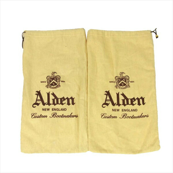 ALDEN オールデン D5512C シガーコードバン ウィングチップシューズ ブラウン系 USA 6D【中古】