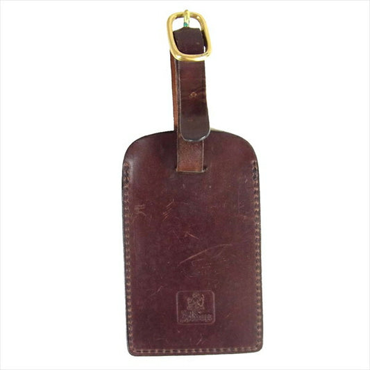 ALDEN オールデン レザー 革 ブリーフケース タグ ネーム ホルダー その他アクセサリー ブラウン系  ブラウン系【中古】