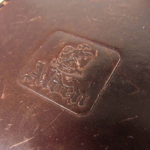 ALDEN オールデン レザー 革 ブリーフケース タグ ネーム ホルダー その他アクセサリー ブラウン系  ブラウン系【中古】