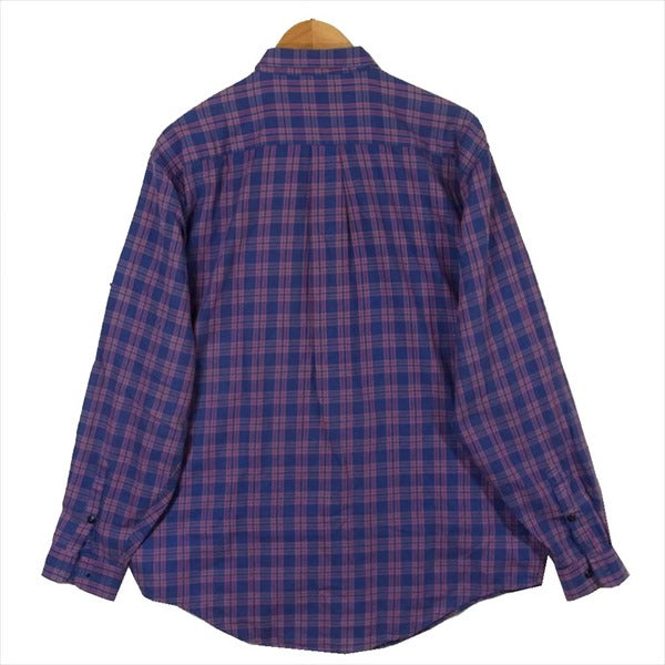 patagonia パタゴニア CHECK SHIRT チェック コットン 長袖シャツ パープル系  パープル系 表記なし【美品】【中古】