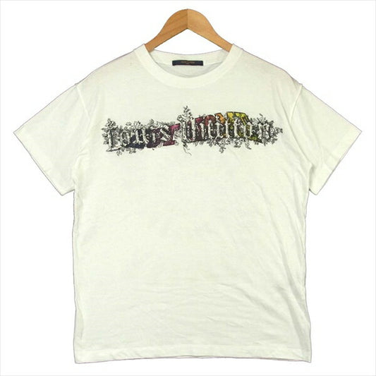 LOUIS VUITTON ルイ・ヴィトン 19SS RM191 LVO HGY93W オズの魔法使い ロゴ 半袖 Tシャツ ホワイト系 XS【中古】