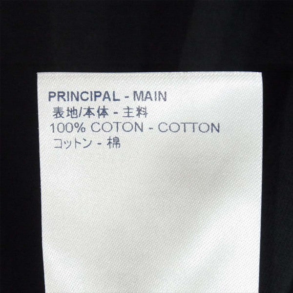 LOUIS VUITTON ルイ・ヴィトン 19SS LV Logo Bricked Print Tee ロゴ ブリック プリント Tシャツ 黒系 XS【中古】