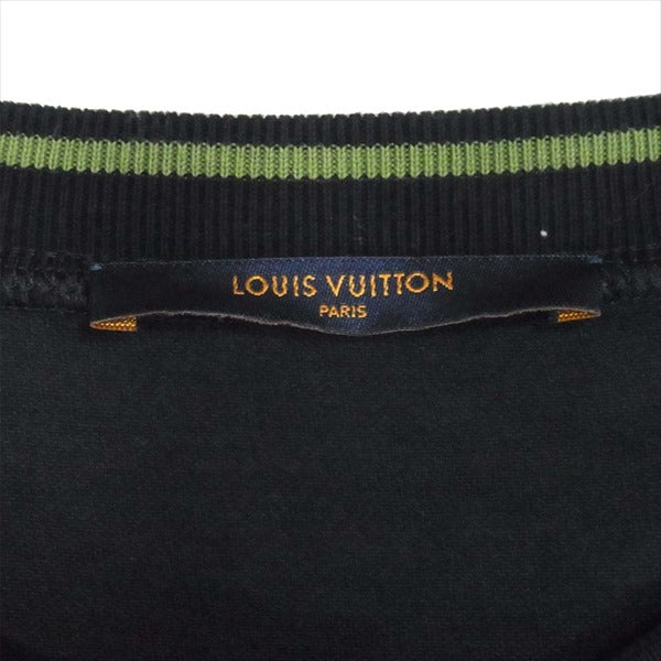 LOUIS VUITTON ルイ・ヴィトン 18AW National Parks Patches ナショナル パーク パッチ 半袖 Tシャツ 黒系 S【中古】