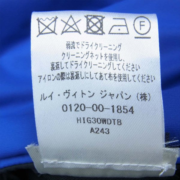 LOUIS VUITTON ルイ・ヴィトン 19AW HIG30WDTB リバーシブル モノグラム パデッド ベスト ジレ ブルー系 48【美品】【中古】