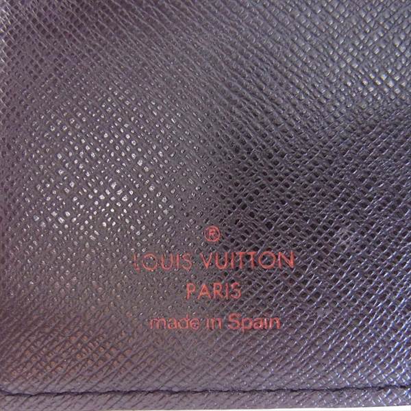 LOUIS VUITTON ルイ・ヴィトン アジェンダ PM エピ ノワール R20052 レザー ケース 手帳 ダイアリー 黒系 黒系【中古】