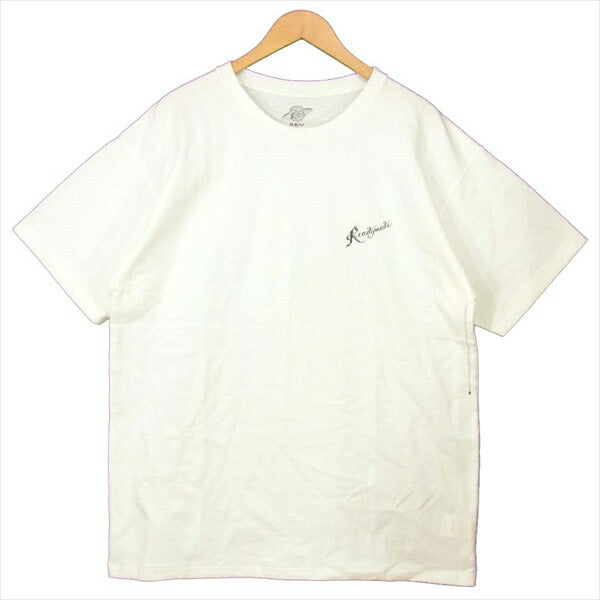 レディメイド READY MADE × ドクターウー DR. WOO PACK TEE プリント スパイダー Tシャツ 白系 白系 XL【美品】【中古】