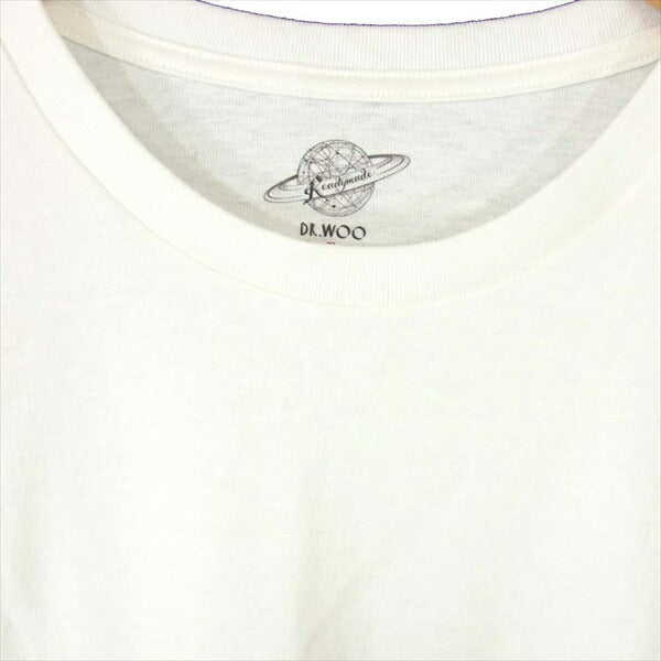 レディメイド READY MADE × ドクターウー DR. WOO PACK TEE プリント スパイダー Tシャツ 白系 白系 XL【美品】【中古】