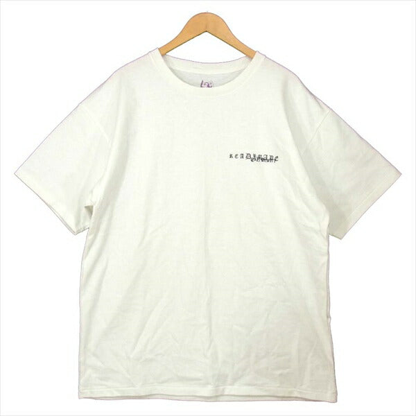 レディメイド READY MADE × カリ ソーンヒル デウィット CALI THORNHILL DEWITT PACK TEE プリント Tシャツ 白系 白系 XXL【美品】【中古】