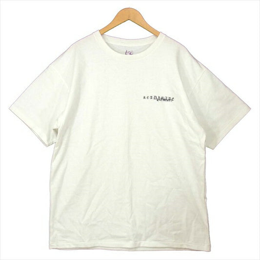 レディメイド READY MADE × カリ ソーンヒル デウィット CALI THORNHILL DEWITT PACK TEE プリント Tシャツ 白系 白系 XXL【美品】【中古】