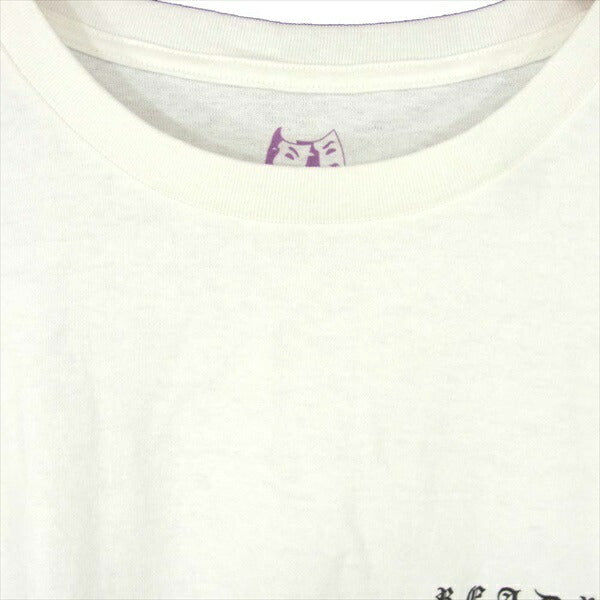 レディメイド READY MADE × カリ ソーンヒル デウィット CALI THORNHILL DEWITT PACK TEE プリント Tシャツ 白系 白系 XXL【美品】【中古】