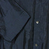 Sacai サカイ 18-01624M Silk Grid Shirt シルクガーゼ レイヤード 日本製 半袖シャツ ネイビー系 3【美品】【中古】