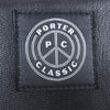PORTER CLASSIC ポータークラシック PC GOAT LEATHER VEST エナメルシルバーボタン レザーベスト ベスト ジレ 黒系 XL【美品】【中古】