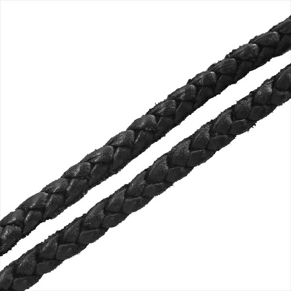 CHROME HEARTS クロムハーツ（原本無） BSフレア ペンダント W レザー ブレード ネックレス シルバー【美品】【中古】