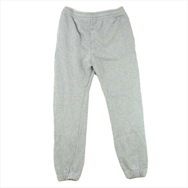 GUCCI グッチ 国内正規 18AW 522841 イタリア製 コットン ロゴプリント スウェット パンツ グレー系 S【中古】