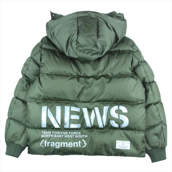 MONCLER モンクレール GENIUS × フラグメントデザイン FRAGMENT DESIGN 19AW FALCON ダウン ジャケット カーキ(オリーブグリーン)系 3【中古】