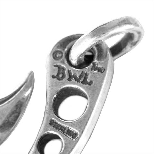 BILL WALL LEATHER ビルウォールレザー 8ホール フィッシュ フック トップ ペンダントトップ シルバー【中古】