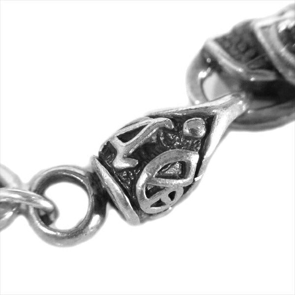 A&G エーアンドジー ブルドッグ 9スカルリンクブレスレット 925 9スカル スカル ブレスレット シルバー【中古】